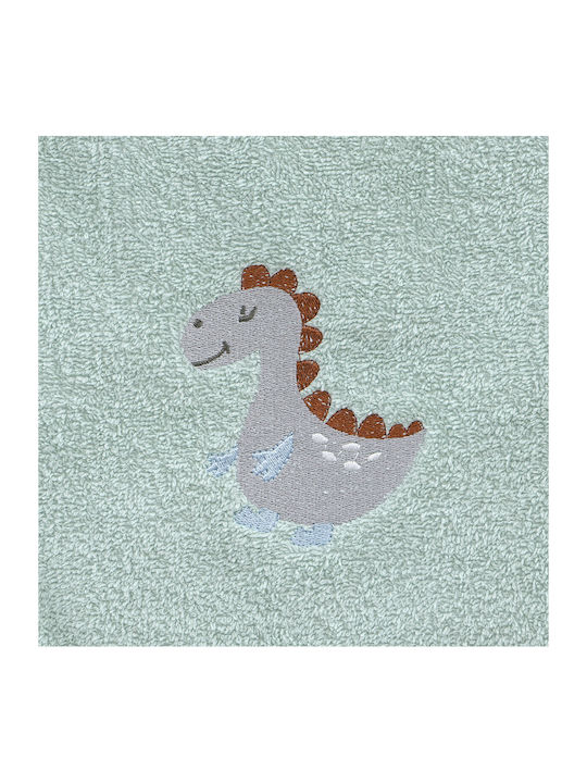 Lino Home Set of baby towels 2pcs Mint Weight 450gr/m²