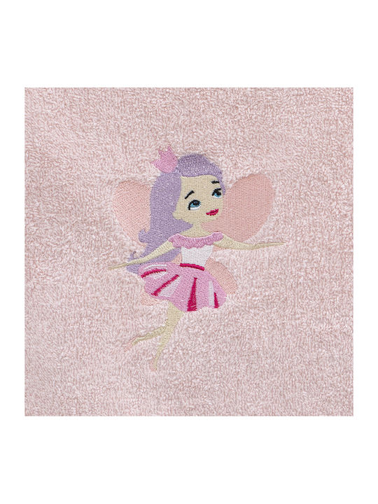 Lino Home Σετ Βρεφικές Πετσέτες 2τμχ Pink Βάρους 450gr/m²