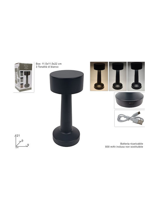 Due esse Dekorative Lampe Schwarz