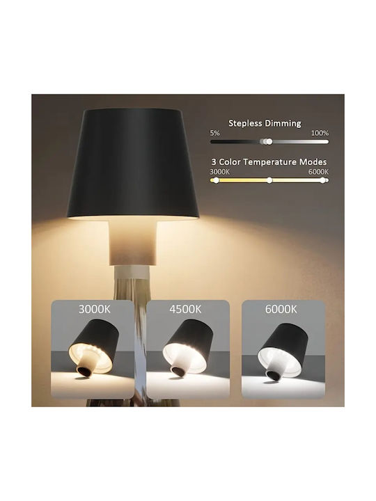 Uncle George Decorative Lamp Bottle Black