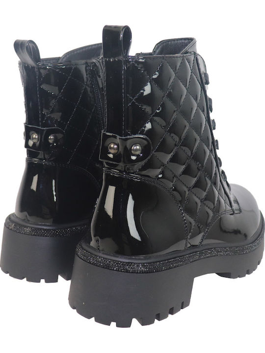 Stiefeletten Damen Schwarz