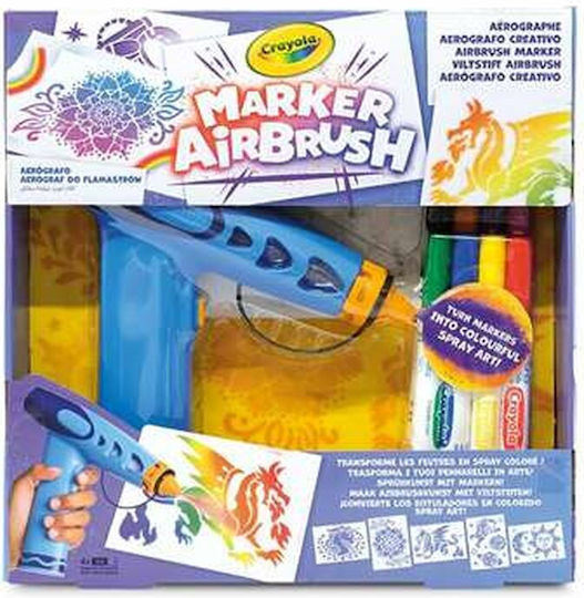 Crayola Marker Airbrush Malset