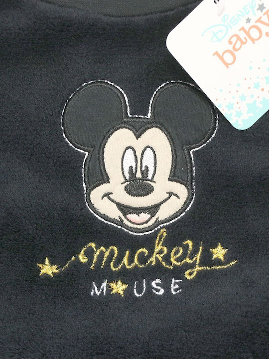 Fleece Παιδικό Φούτερ Coral, Black Mickey Mouse