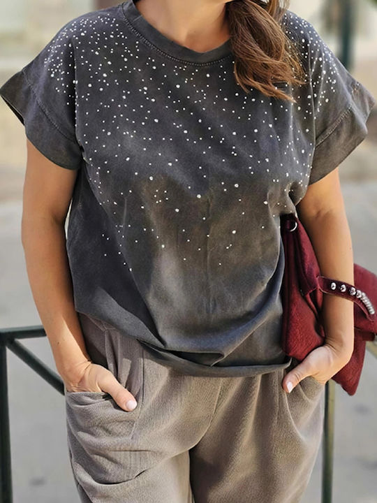 T-Shirt Ανθρακί