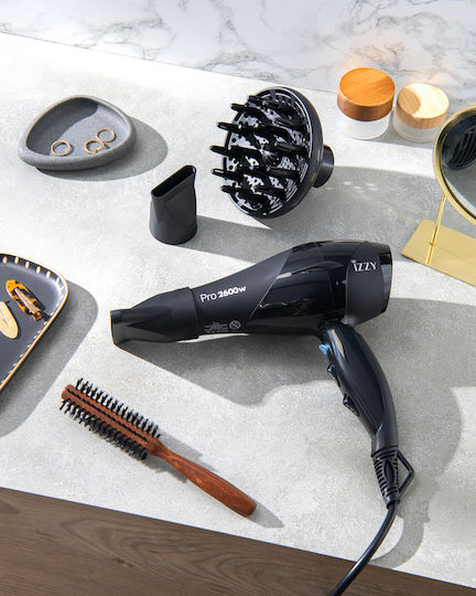 Izzy Professional Hair Dryer with Diffuser 2600W