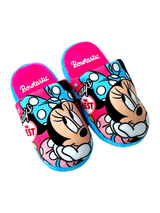 Kids Slippers Pink Minnie