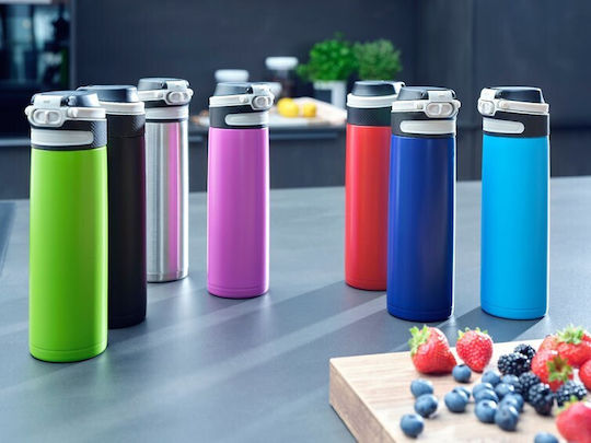 Leifheit Pahar Termos Oțel inoxidabil / Plastic 600ml Red