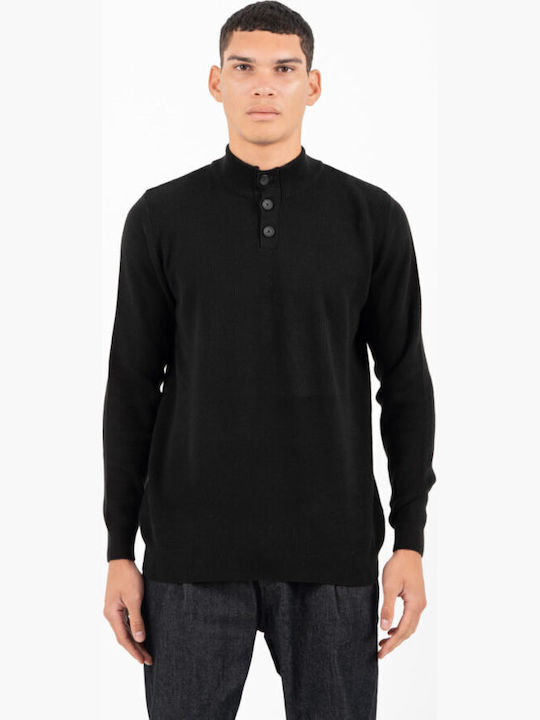 Polo Bluza Mânecă Lungă Neagră