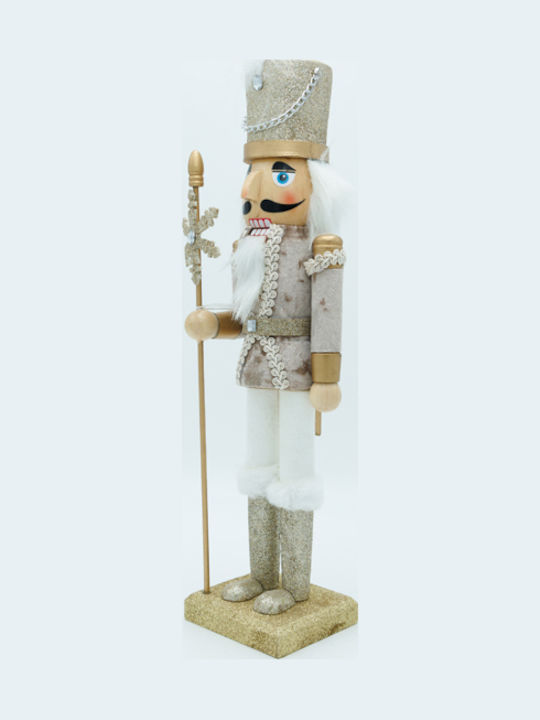 Eurolamp Christmas Nutcracker 38cm White