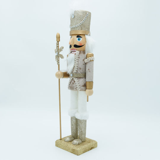 Eurolamp Christmas Nutcracker 38cm White