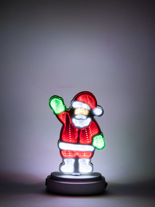 Illuminated Santa Claus Battery 11x4.5x3cm