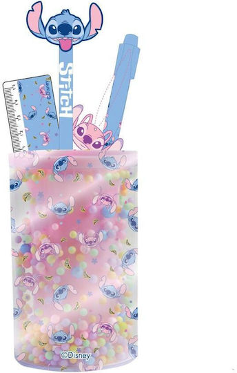 Cerda Stitch Παιδικό Σετ Γραφικής Ύλης με Μολύβι 6τμχ