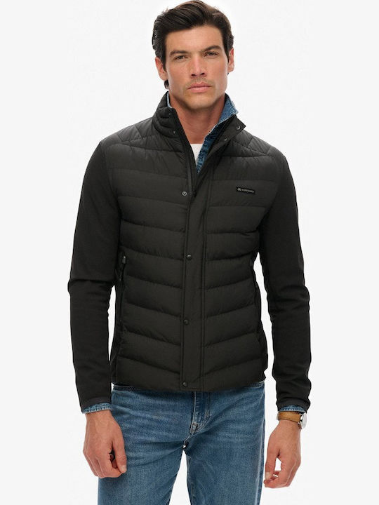 Storm Winter Jacket Softshell Waterproof and Windproof Black