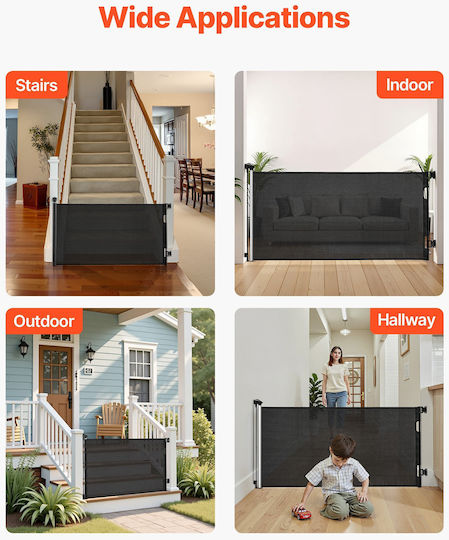 Vevor Door Dog in Black Color