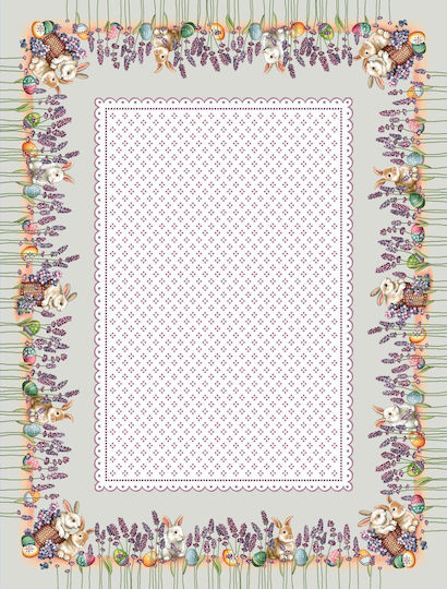 Vassiliadis Bros Easter Tablecloth Fabric 180x180x140pcs