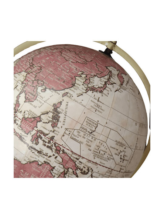 World Globe with Diameter 24cm and Height 42cm