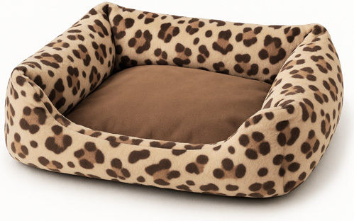 Poof Pet Bed Μπεζ Λεοπαρ 48*64*18 Poof-3
