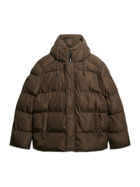 Χειμωνιάτικο Μπουφάν Puffer Slate Brown