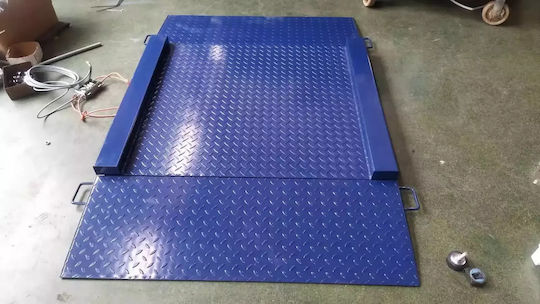 Kev 4069 Επαγγελματική Ζυγαριά 120×120 Πλατφόρμα 3000kg Ράμπα