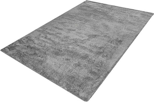 Balsan Veloute Cozy 1820 Shaggy Microfiber Bedroom Rugs Set Dark Grey P620636 3pcs