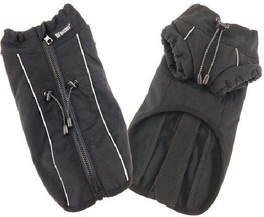 Pet Interest Active Outdoor Кучешки палта Флийс / Водоустойчиво Сив XLarge с дължина на гръбчето 46 см. 52108