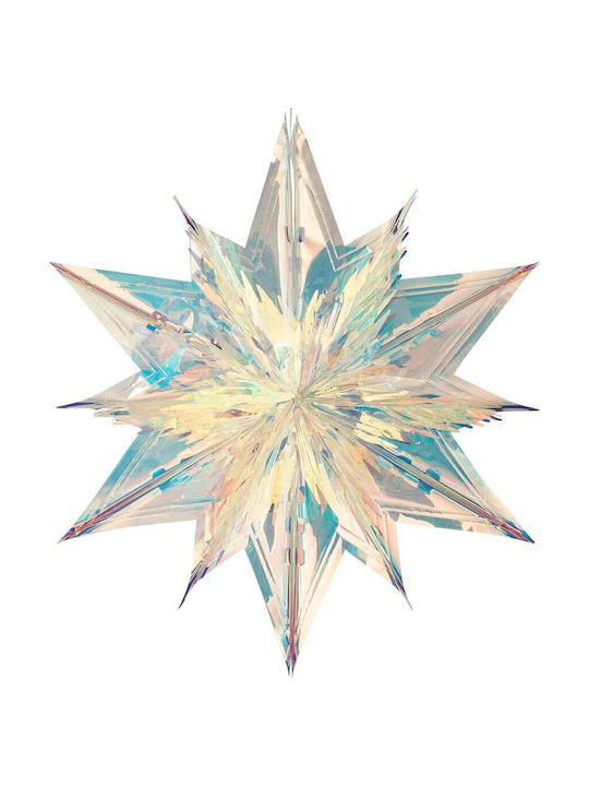Stea Deschisă Iridescentă Crem 90x80x34cm
