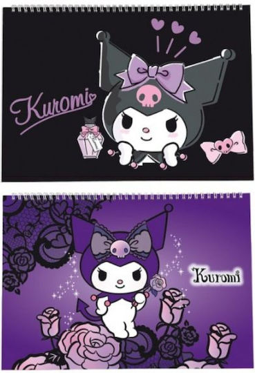 Graffiti Μπλοκ Ζωγραφικής A4 30φ Kuromi 2 Σχέδια 25218