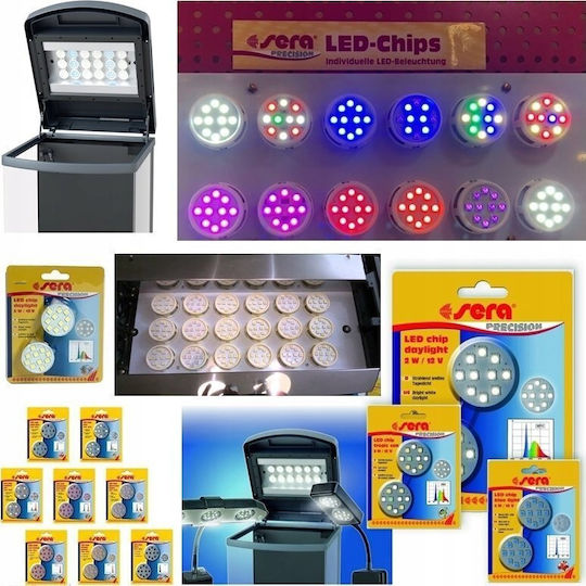 Sera Λάμπα Led για Φωτισμό Ενυδρείου με Μπλε Φως 2W