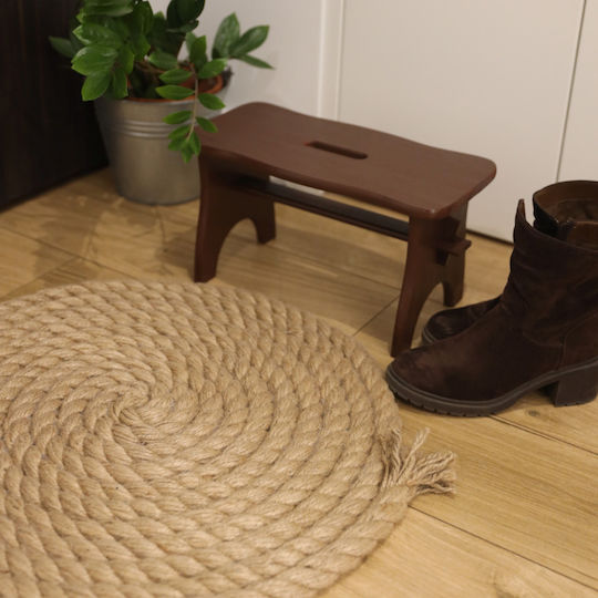 Creative Deco Lina Jute 5m Length 30mm Thickness Strong Durable Rope Twisted Natural Brown Color Ideal Garden Interior Decoration Art Projects Crafts