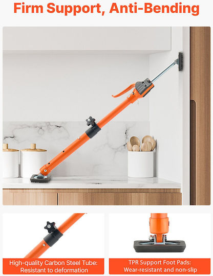 Vevor Adjustable Support Pole for Cabinets 48-75 cm Set 2 Pieces Zxkscg185295zo7g3001v0