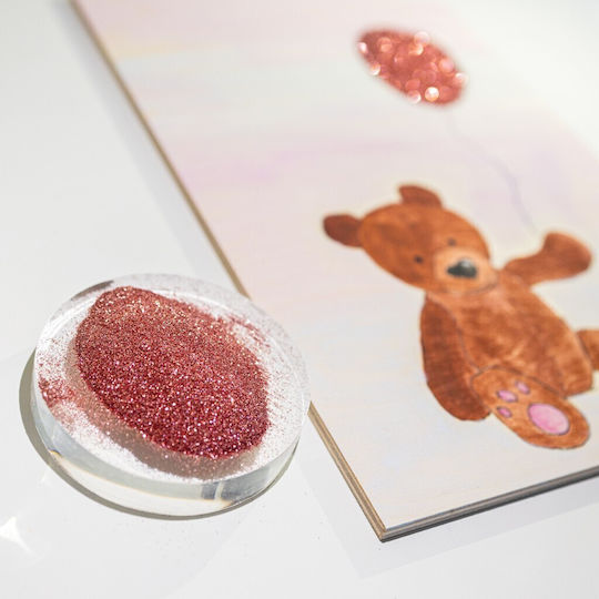 Creative Κόλλα Glitter Ροζ 200gr