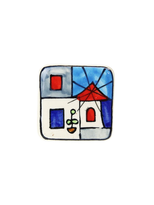 Buton Ceramică Greece 4x4cm Moară