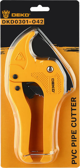 Deko Deko Handheld Pipe Cutter for Plastic PEX Maximum Cutting Diameter 42mm