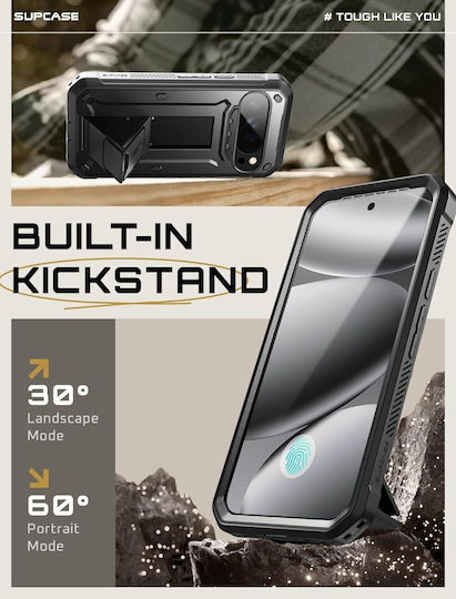Supcase Unicorn Beetle Pro Back Cover Σιλικόνης 2mm Μαύρο (Google Pixel 10 Pro XL)