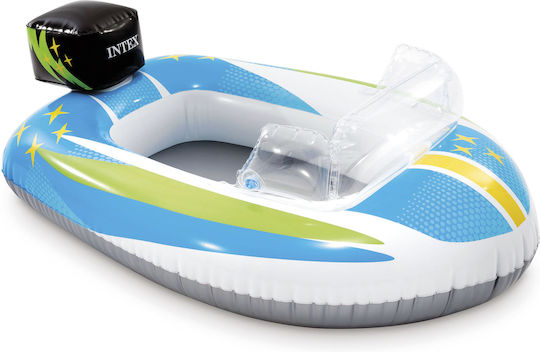 Intex CRUISERS Kids Inflatable Boat 119x114cm Airplane Car Fish