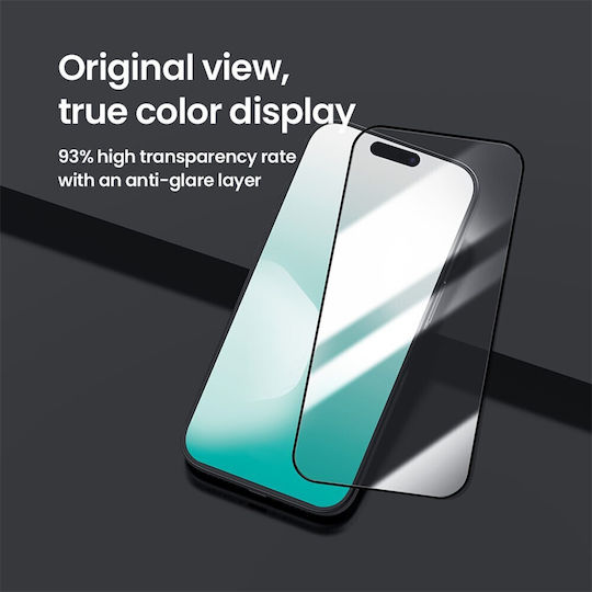 Nillkin Cp+ Pro 2.5D 0.1mm Tempered Glass Μαύρο (iPhone 17 / 17 Pro / 16 Pro)
