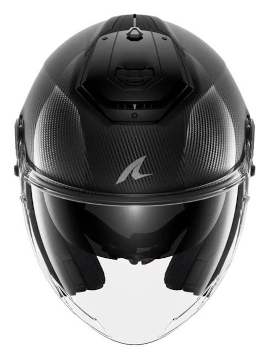 Shark RS Black Matt Motorcycle Helmet Jet ECE 22.06 1430gr with Sunvisor