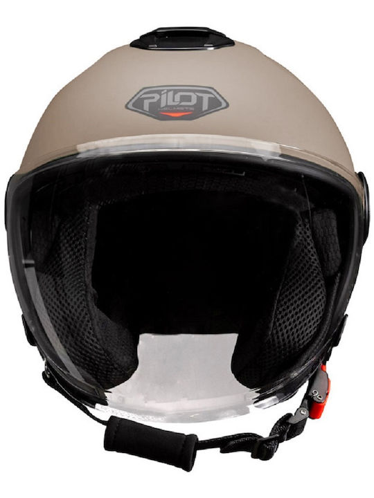 Pilot Fly SV Jet mit Sun Visor ECE 22.06 White