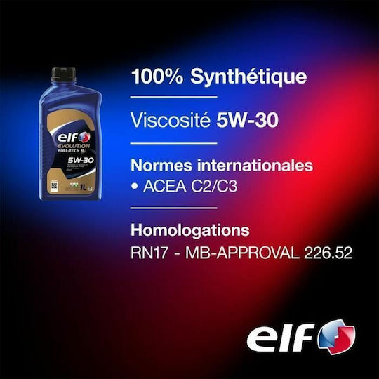 Elf Evolution Full-Tech R Λάδι Αυτοκινήτου 5W-30 1lt