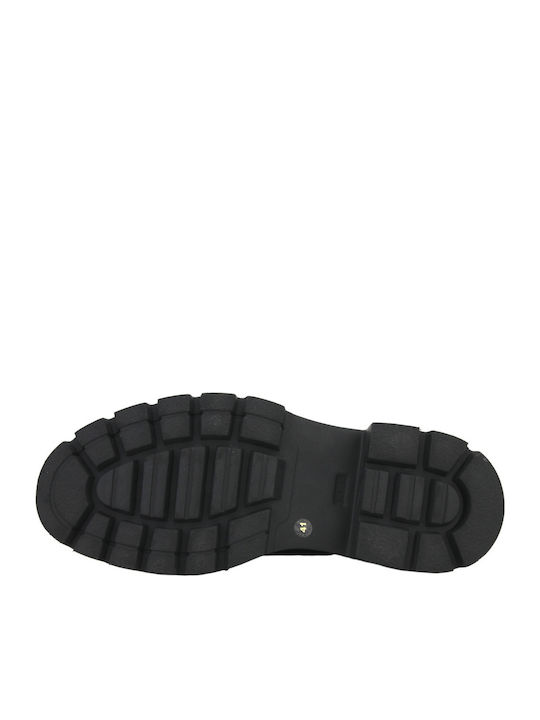 Piele Negru Ghete Chelsea