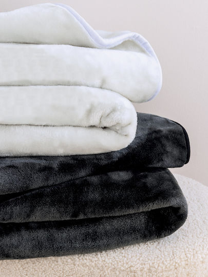 Palamaiki Blanket Single 160x220cm Fani Black