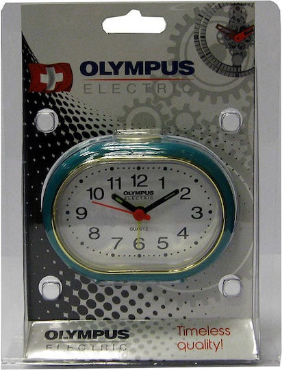 Olympus Silent Tabletop Clock with Indicators with Alarm Clock Multicolour OL-880