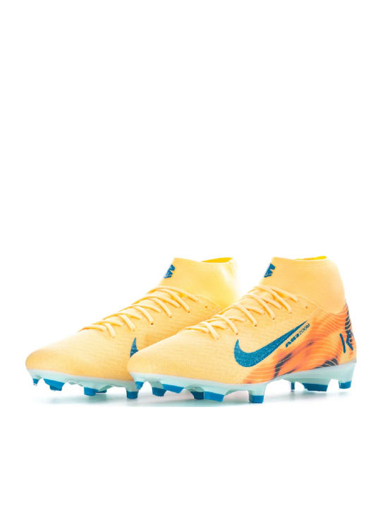 Nike Zoom Superfly 10 Academy Kylian Mbappe Fußballschuhe mit Stollen Orange