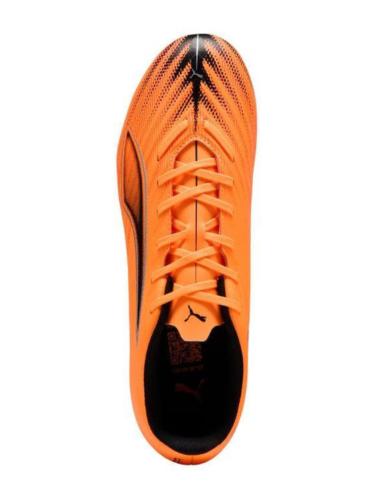 PUMA Ultra 6 Play FG/AG Football Shoes with Cleats Orange