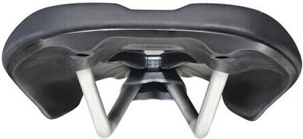 Selle Italia Watt TI 316 Gel Superflow Schwarz Fahrradsattel Straße