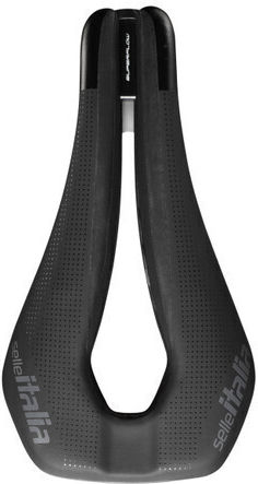 Selle Italia Watt TI 316 Gel Superflow Schwarz Fahrradsattel Straße
