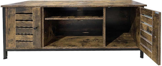 Έπιπλο Τηλεόρασης Μαύρο Μ110xΠ50xΥ40cm