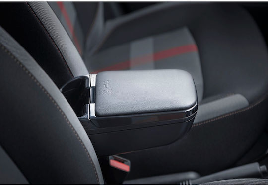 Rati Armster Car PU Armrest for Fiat 500e 2020 Silver