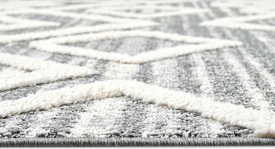 Balsan Monet Urban 325 Σετ Μοντέρνα Χαλιά Κρεβατοκάμαρας Γκρι P621286 3τμχ