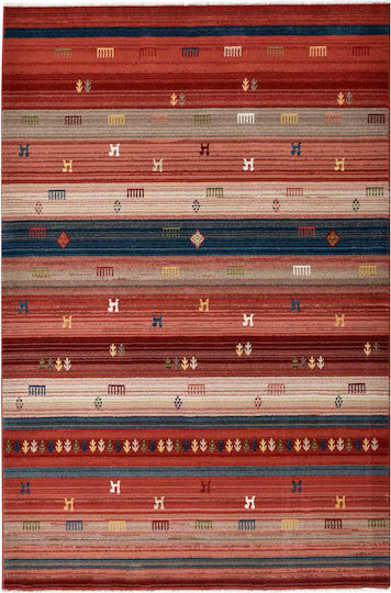 Balsan Oriental Kazak 724 Schlafzimmer-Teppichsets Burgundische P621513 3 Stück